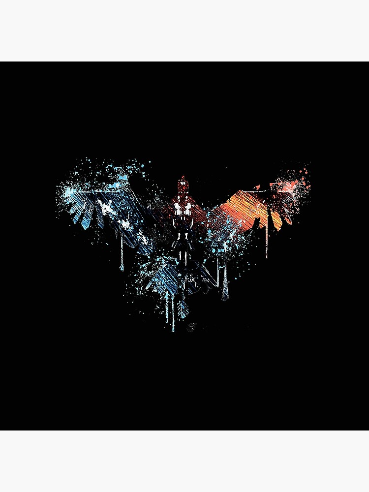 Horizon Zero Dawn Colorful Stormbird Throw Pillow - Image 2