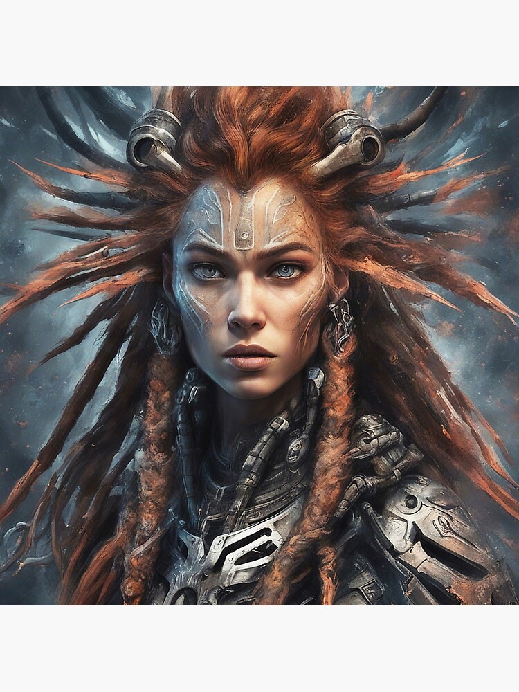 Horizon Zero Dawn Aloy Princess Throw Pillow - Image 2