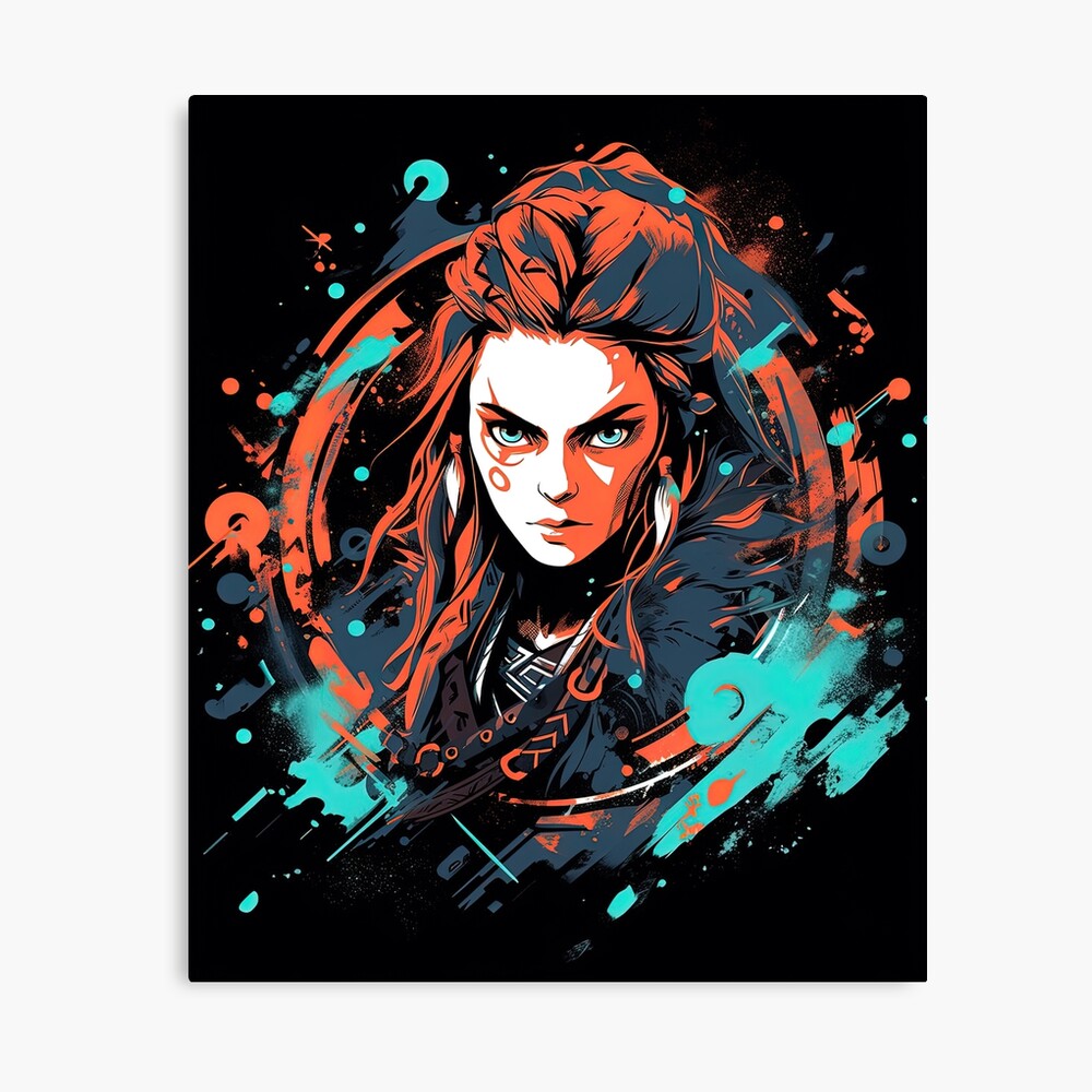 Horizon Zero Dawn Aloy Warrior Poster