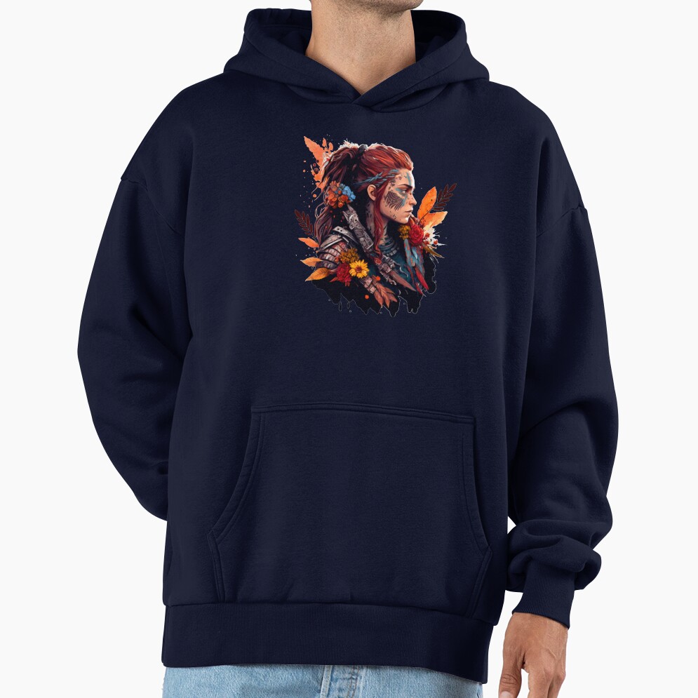 Horizon Zero Dawn Feathers Aloy Hoodie - Image 5