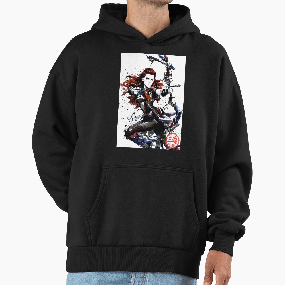 Horizon Zero Dawn Aloy Sumi E Hoodie - Image 2