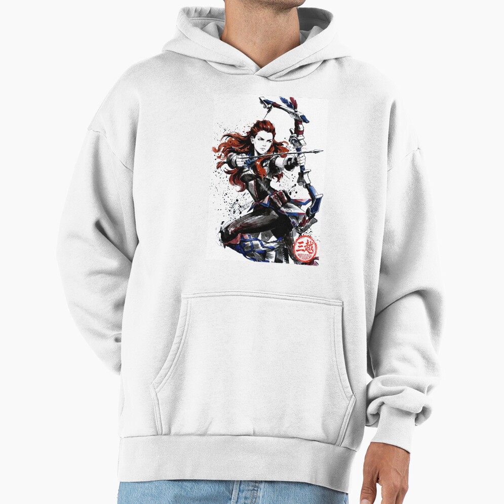 Horizon Zero Dawn Aloy Sumi E Hoodie
