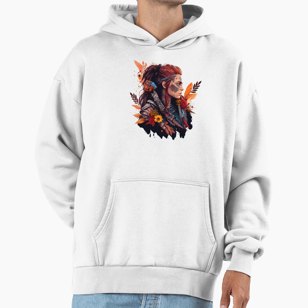 Horizon Zero Dawn Feathers Aloy Hoodie - Image 2