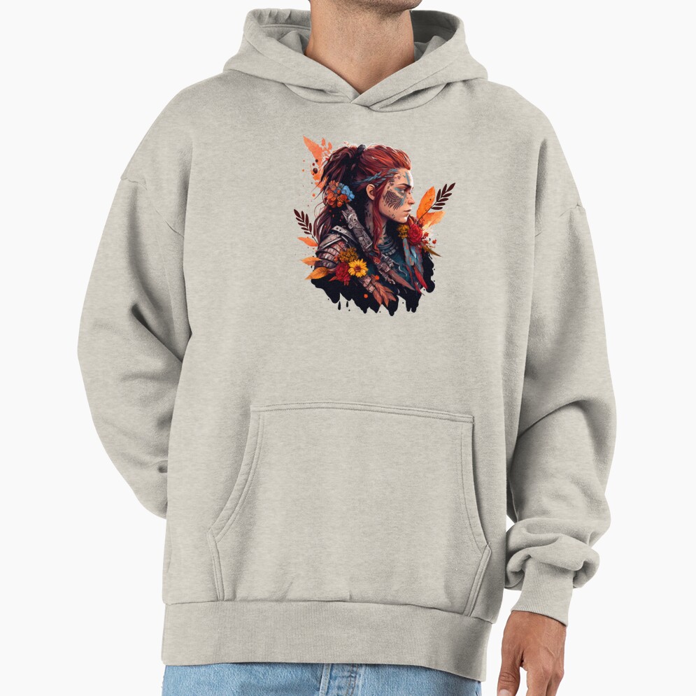 Horizon Zero Dawn Feathers Aloy Hoodie - Image 3