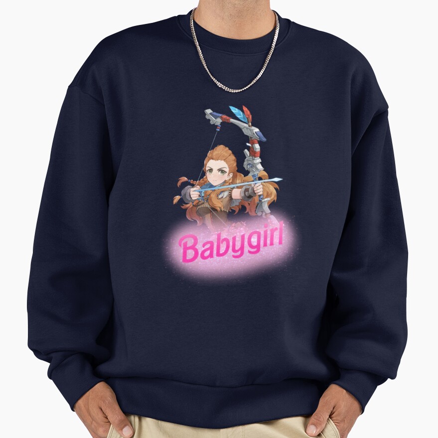 Horizon Zero Dawn Aloy Babygirl Sweatshirt - Image 5