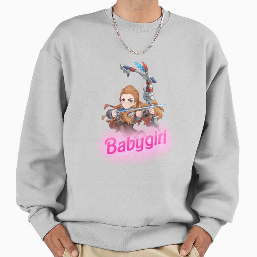 Horizon Zero Dawn Aloy Babygirl Sweatshirt - Image 4
