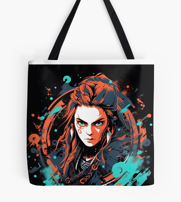 Horizon Zero Dawn Aloy Warrior Tote Bag