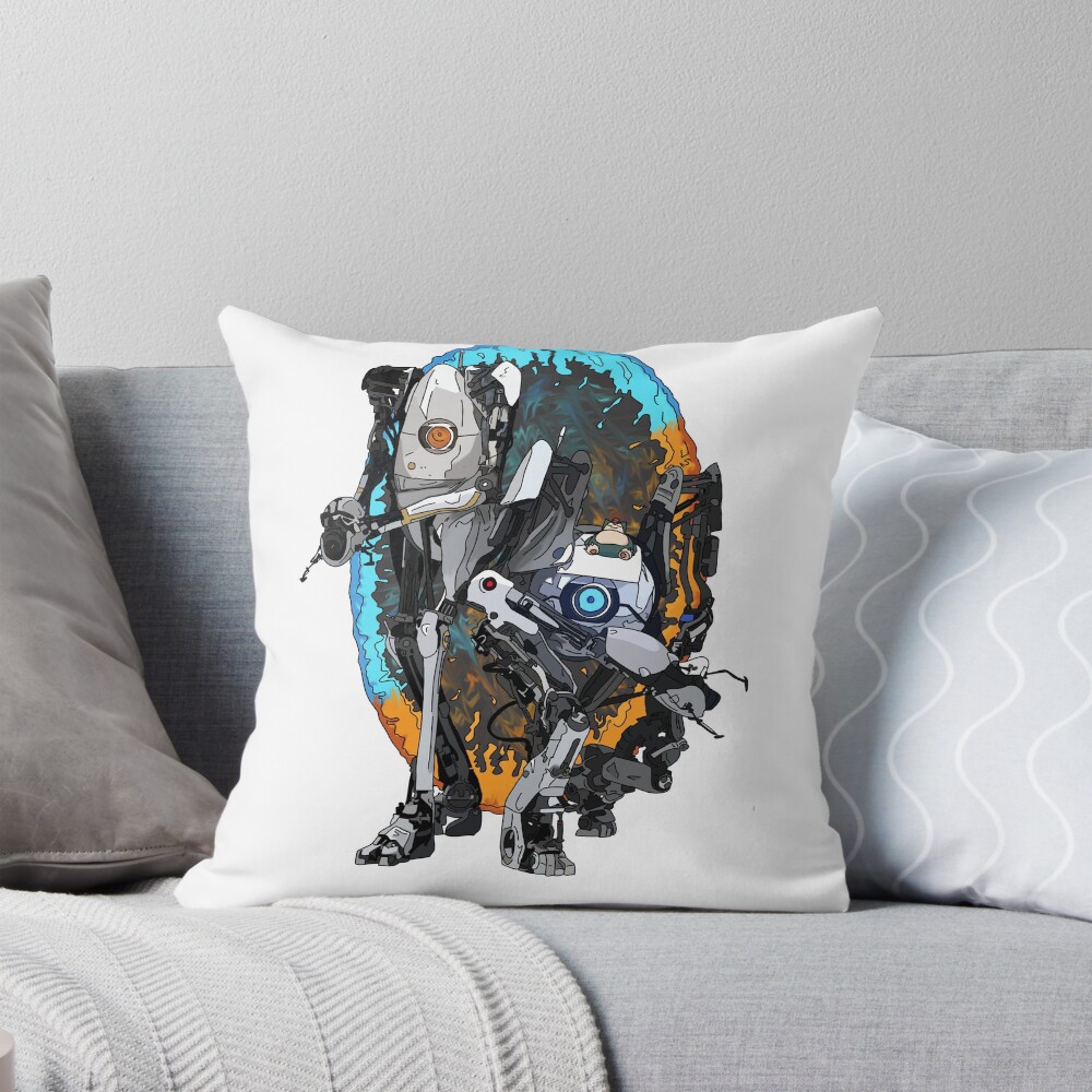 Horizon Zero Dawn Portal Throw Pillow