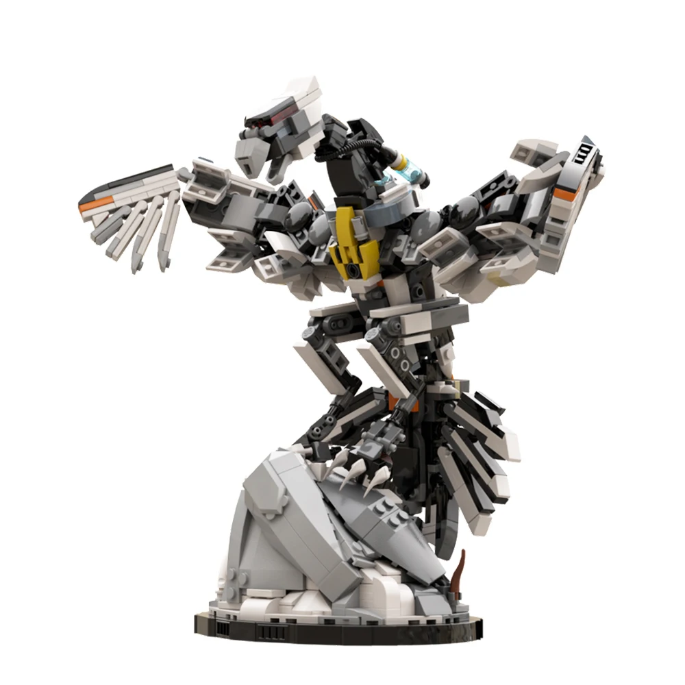 Game Horizoned Zero Dawn Machine Monster Set Stormbird Tallneck Clawstrider Tremortusk Building Blocks - Image 3